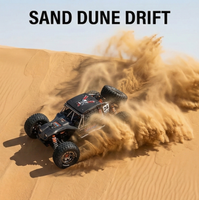 ZD Racing DBX-07 Camion du désert à l'échelle 1/7, voiture RC sans balais 6S, 80 km/h, haute vitesse, 4 roues motrices, buggy tout-terrain, qualité professionnelle, RTR