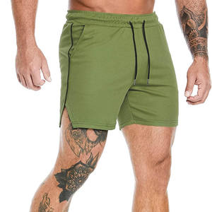 Pantalones cortos de gimnasio y entrenamiento para hombres a precio al por mayor, pantalones cortos de algodón 100% de secado rápido transpirables OEM a la venta - Product Image 6