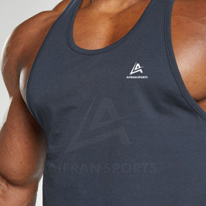 เสื้อกล้ามออกกำลังกายสำหรับผู้ชายเสื้อกล้ามสีโอเอ็มผลิตตามสั่ง - Product Image 3