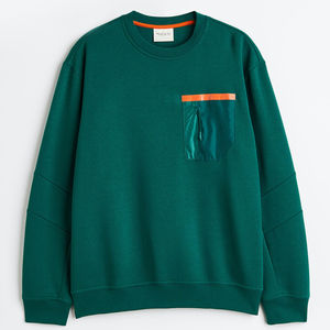 Venta al por mayor peso pesado 100% algodón sudaderas deportivas para hombres Color sólido logotipo personalizado impresión de alta calidad ropa de gran tamaño de invierno - Product Image 1