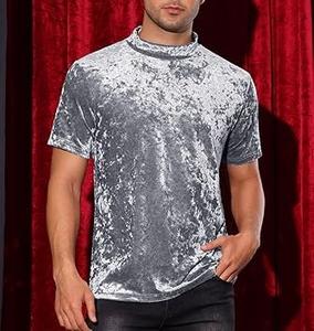 Camisetas de Terciopelo para Hombre, las Más Populares del 2026, Transpirables, Ecológicas, de Secado Rápido, Ajustadas, para Trabajo, Manga Larga - Product Image 3