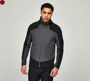 Chaqueta Personalizada con Cremallera, Chaqueta de Nailon Reflectante, Cortavientos Ligero de Poliéster, Chaqueta Cortavientos para Exteriores - Product Image 1