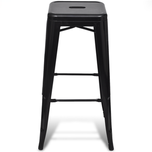 Silla de Comedor de Estilo Industrial Retro GCFC019, Silla Tolix para Cafetería, Muebles de Metal Negro para Restaurante, Cocina y Uso en Casa de Campo - Product Image 2