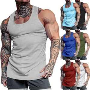 Camiseta Deportiva de Verano con Logotipo Personalizado OEM, Camiseta sin Mangas de Alta Calidad, Talla XL, Camiseta Deportiva para Correr, Camiseta sin Mangas para Hombre, 100% - Product Image 6