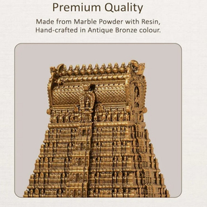 Srivilliputhur andal ของวัด1ฟุตอนุสาวรีย์โลหะทำด้วยมืองานฝีมือที่เป็นมิตรกับสิ่งแวดล้อมสำหรับงานแต่งงานวันเกิด Diwali - Product Image 4