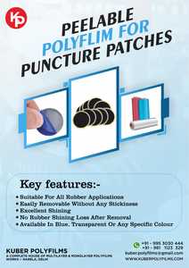 KUBER POLYFILMS Film en rouleau LDPE brillant et doux à décoller facile à enlever résistant à l'humidité et à la perforation épaisseur 15-450 microns 84 - Product Image 2