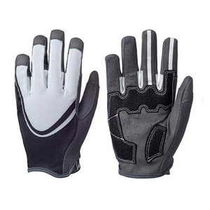 New Arrival Heavy Duty Full <b>Finger</b> Mechanic Safety <b>Gloves</b> Fireproof Flexible Grip Leather for Work & Construction - Product Image 1