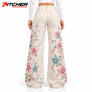 Proveedor de Jeans de Mezclilla para Mujer de Marca Privada, Jeans Personalizados para Empresas de Moda, Producción de Fábrica de Mezclilla al por Mayor - Product Image 3