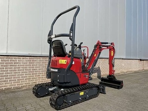 Mini-excavatrice Yanmar VIO12 de 1,2 tonne, excavatrice sur chenilles à queue zéro, excavatrice hydraulique compacte pour l'aménagement paysager et la construction - Product Image 2
