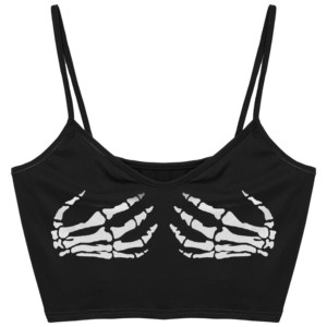 Top corto de gimnasio para mujer totalmente personalizado OEM de alta calidad de algodón sin espalda transpirable respetuoso con el medio ambiente Sujetador deportivo proveedor al por mayor - Product Image 4