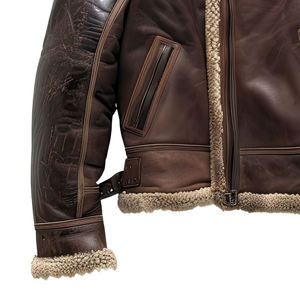 Men's Wear <b>Winter</b> Casual Motor 2024 Customized <b>Leather</b> <b>Jacket</b> Men <b>Winter</b> Fashion <b>Leather</b> <b>Jacket</b> for Men - Product Image 5