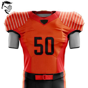 2025 OEM de alta calidad personalizado uniforme de fútbol americano de secado rápido Jersey con conjunto de pantalón para hombres para uso deportivo - Product Image 5