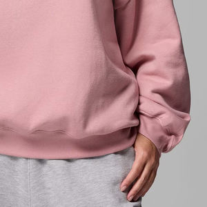 Sweat-shirt pour femmes avec logo personnalisé, prix avantageux pour les commandes en gros, design à col rond, manches longues, service OEM, design 2026 - Product Image 4