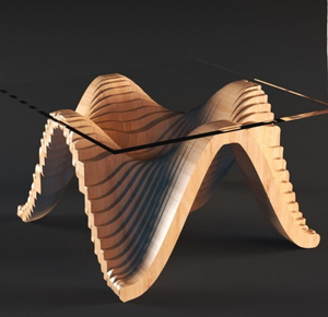 Table à manger carrée en bois massif moderne faite à la main, meubles écologiques pour la décoration de la maison de campagne - Product Image 3