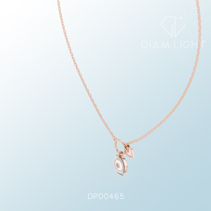 Collier pendentif en diamant blanc en grappe, bijou raffiné et intemporel certifié IGI, cadeau pour femme - Product Image 4