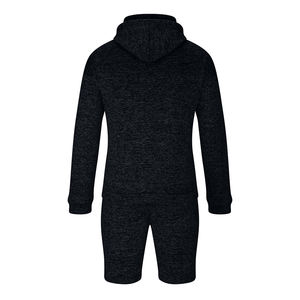 Conjunto de sudaderas con capucha para correr de verano de alta calidad, chándal Sudadera con capucha para hombre y de manga larga de 2 piezas, conjunto corto para ropa atlética cómoda - Product Image 2