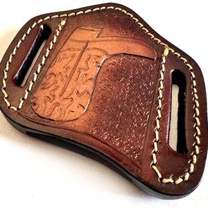 Gaine en cuir fabriquée en usine à usages multiples de style crêpe de qualité industrielle - Product Image 3