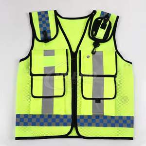 เสื้อกั๊กนิรภัยสะท้อนแสงแบบปรับแต่งโลโก้ได้ ผ้าโพลีเอสเตอร์ระบายอากาศ ราคาประหยัด มีผ้าฝ้ายให้เลือก ไซส์ XL - Product Image 6