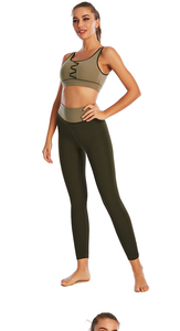 Nouveau design de haute qualité, ensemble de yoga en deux pièces, ensembles d'entraînement sans couture pour femmes, prix bon marché pour la vente en ligne - Product Image 2