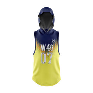 Camisetas de Fútbol Americano Personalizadas de Talla Grande 7v7 con la Bandera Estadounidense, 100% Poliéster, Absorben la Humedad, Transpirables, Elásticas, de Alta Calidad - Product Image 2