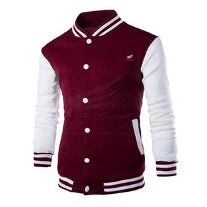 Chaqueta Universitaria de Invierno con Logotipo Personalizado, Etiqueta Privada, Alta Calidad, Transpirable, para Hombre, Servicio OEM de Alta Gama - Product Image 3