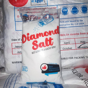 Sal de diamante 1Kg a granel al por mayor bajo MOQ OEM refinado polvo de sal marina para cocinar disponible en bolsa o bolsita embalaje OEM - Product Image 1