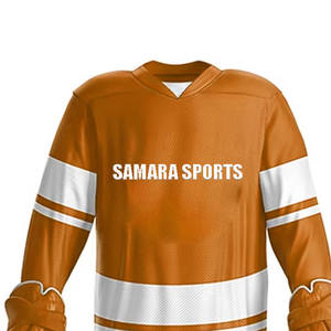 Uniforme de hockey sobre hielo personalizado, conjunto de uniforme de hockey sobre hielo, ligero, de manga larga, personalizado, diseño OEM, sublimación - Product Image 5