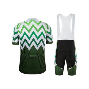 Traje de Ciclismo de la mejor calidad al por mayor, conjuntos de Ciclismo de secado rápido, Jersey y pantalones cortos con pechera, conjunto de ropa de ciclismo - Product Image 4