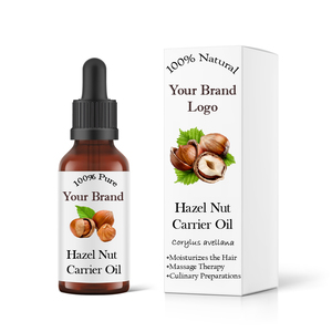 Aceite portador de avellana, aceite cosmético prensado en frío para masaje, cuidado corporal, hidratante, nutritivo, reducción de cicatrices, Corylus Avellana - Product Image 2