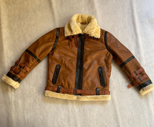 2025 Premium Quality Leather <b>Jacket</b> for Men with Canvas Front Logo <b>Mandarin</b> <b>Collar</b> Satin Lining Customizable Breathable Design - Product Image 1