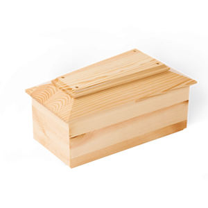 Urna de madera de estilo americano OEM de mejor color para urna humana con tornillo Nueva llegada de Vietnam para suministros funerarios - Product Image 6