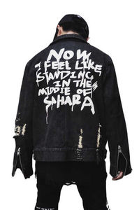 Veste d'hiver en jean imperméable pour hommes Vêtements d'extérieur décontractés 100% coton - Product Image 5