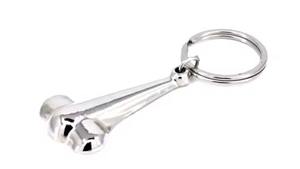 Porte-clés en alliage de zinc de luxe très demandé, en forme de nez, léger, avec impression personnalisée, cadeaux fantaisie, objets de collection originaux - Product Image 4