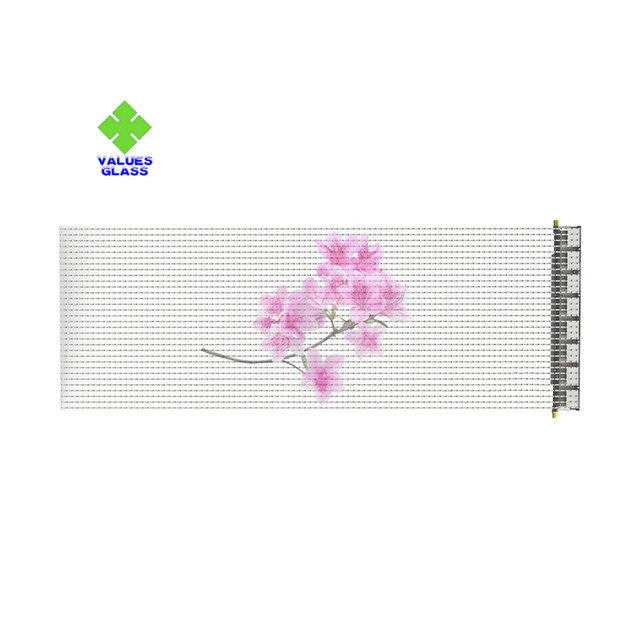 Adhesive Flexible Transparent Film LED Display for Elevator Digital Poster Indoor Use 2.5mm Thickness 1 Pcs