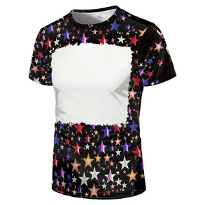 Vêtements décontractés vente chaude chemises imprimées par sublimation 100% polyester T-shirts sublimation 100% coton chemises vierges pour adultes - Product Image 5