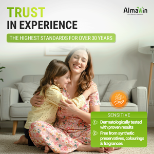 Adoucissant textile écologique AlmaWin Export Orange 750ml 30 lavages Huiles essentielles Parfum pour le linge Liquide lessive - Product Image 5