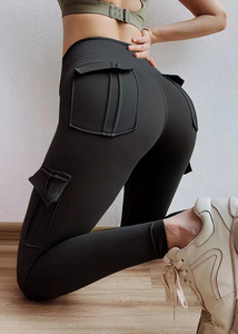 Leggings de Yoga taille haute pour femmes Legging de teinture élastique respirant plus petit collants de gymnastique d'entraînement de gymnastique taille élastique confortable - Product Image 2