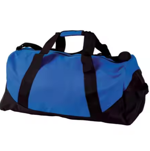 Sac polochon de voyage en nylon noir avec fermeture à glissière à motif de lettre à la mode pour une utilisation en salle de sport - Product Image 5