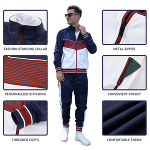 Survêtements d'été respirants de qualité supérieure avec logo personnalisé pour hommes, tenue de sport décontractée, jogging, option grande taille, élastique - Product Image 4