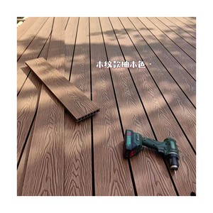 Tarima Compuesta para Exterior de 148*23mm, Tarima Hueca de WPC, Tarima de Ingeniería para Exterior, Sistema de Click, Terraza - Product Image 3