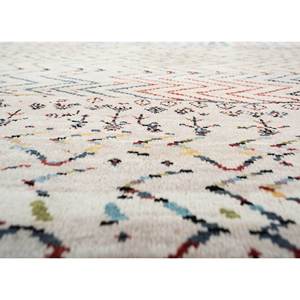 Manchaha Ivory Hand Knotted Wool Bamboo Silk <b>Rug</b> 10mm Thick Geometric Abstract Pattern for Home Hallway Rectangle Model-Les-2375 - Product Image 3