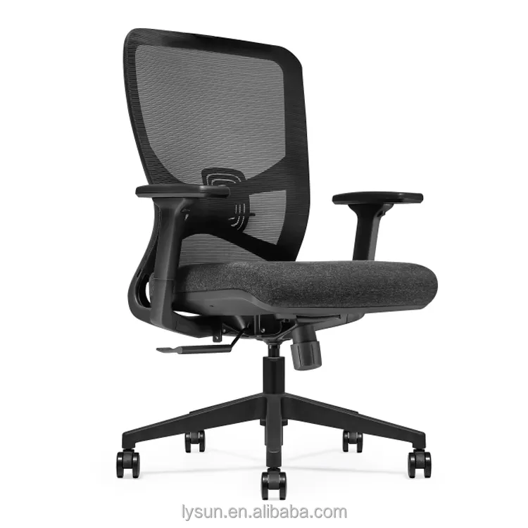 High-End Meubilair Verstelbare Hoogte Personeel Executive Ergochair Kantoor Mesh Stoel Voor Corporate Office