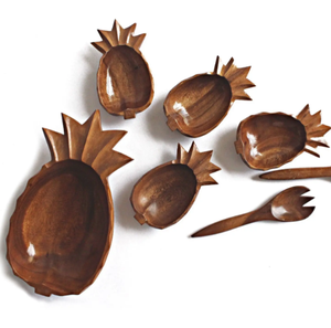 Plateau de service en bois naturel-Design unique de gourde, Eco & Safe VIET FARGIMEX - Product Image 1