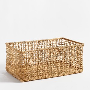 Conteneurs de stockage Collection 2025-Panier rectangulaire en jacinthe d'eau tissée, Conteneurs de stockage durables du Vietnam - Product Image 1