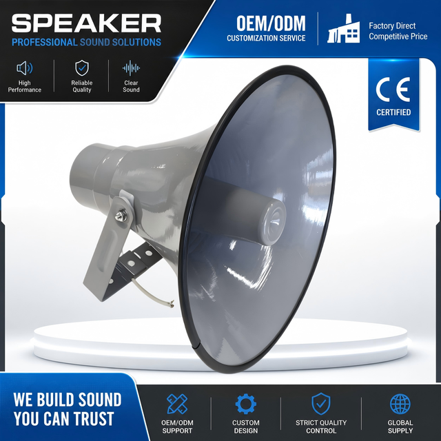 IP67 Weatherproof Industrial Speaker for Outdoor Factory Warehouse Port and Marine Communication