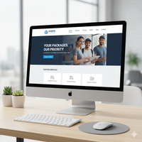 Mensajería o Entrega personalizada Desarrollos de sitios web Expertos en Web indios calificados Construyendo una presencia en línea simple y efectiva
