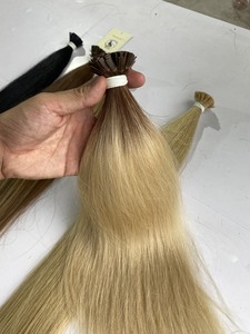 ที่มีคุณภาพที่ดีที่สุดที่กำหนดเองสี Pre Bonded หนังกำพร้าเรมี่ชิดเคราติน U แบน I ปลายนามสกุลผมมนุษย์ - Product Image 6