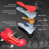 Pantalones cortos de Ciclismo de último diseño de secado rápido de alta calidad Pantalones cortos de ciclismo superventas Pantalones cortos de ciclismo por sublimación