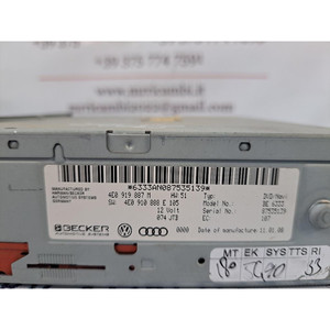 Lecteur DVD Audi A5 Berlina Série (8T3) 4E0919887M (07>17) - Product Image 5