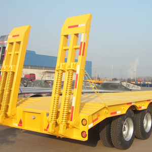 Remolque de Plataforma Baja Desmontable Hidráulico de 16m y 40t con Dos Ejes, Precio Competitivo, Directo de Fábrica - Product Image 2
